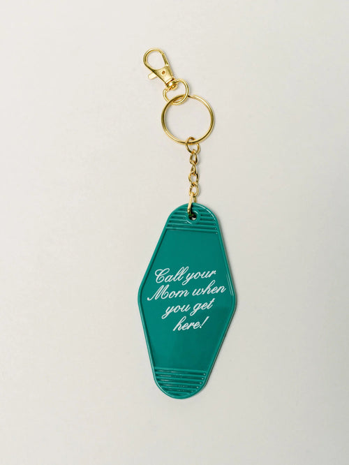 Call Your Mom Keychain